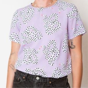 Nooworks - Micotti Snakes Boxy Top- size Medium